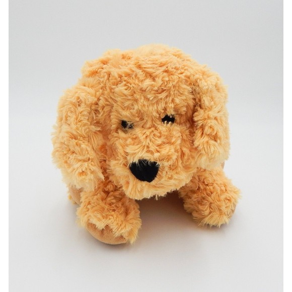 Warmies Golden Dog Heatable Microwaveable Weighted Plush Stuffed Animal - Picture 1 of 10